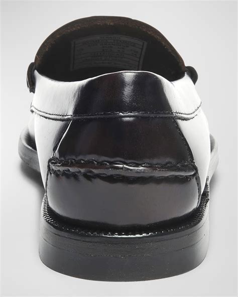 Sebago Classic Dan Leather Penny Loafers Neiman Marcus