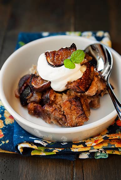 fig bread pudding recipe – use real butter