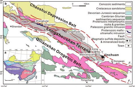 Tectonic Map Of China