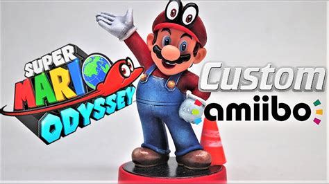 Diy Custom Amiibo Super Mario Odyssey Youtube