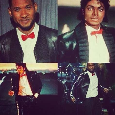 Usher And Michael Jackson Dancing Together