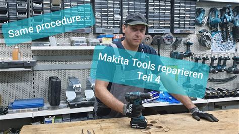 Makita Tools Reparieren Part4 Akku Schrauber 18V DDF456Z YouTube