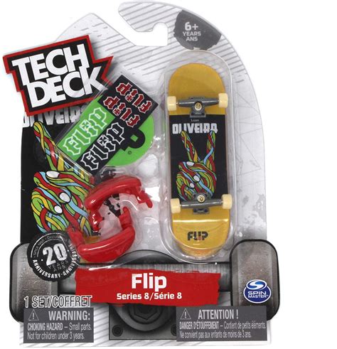 Tech Deck Series 8 Flip Skateboards Luan Oliveira Peace Rare