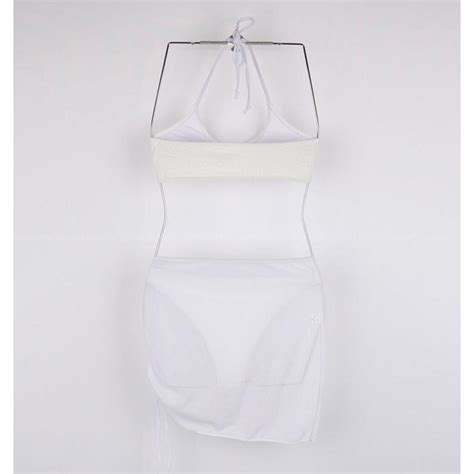 セット商品全2色カバーアップビキニセット ホワイト ブラック S M Laz37 bikini sun 230613 CINNAMON GIRL 通販