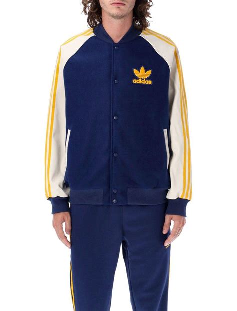 Adidas Originals Varsity Jacket In Blue For Men Lyst