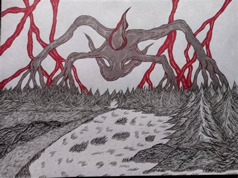 Mind flayer (drawing) by Impracticalabyss on DeviantArt