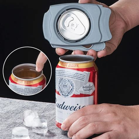 Abridor De Latas Multifuncional De Cerveja De A O Inoxid Vel Gadgets De