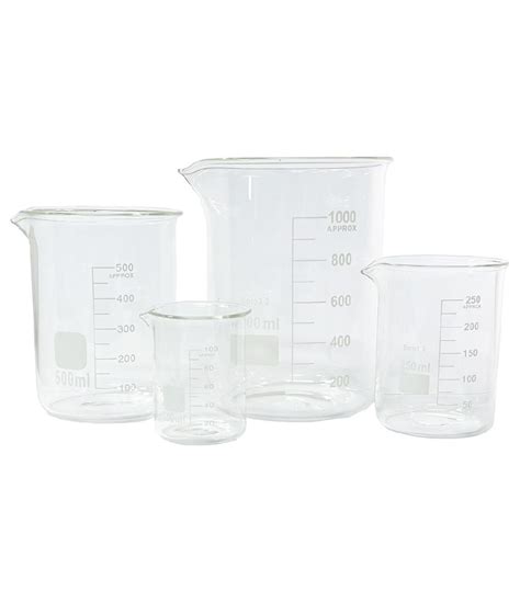 Beaker Borosilicate Economy Low Form 1l Perth Scientific