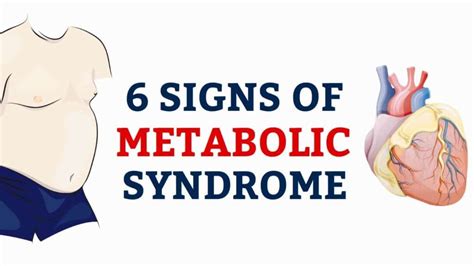 What Are The Signs Of Metabolic Syndrome