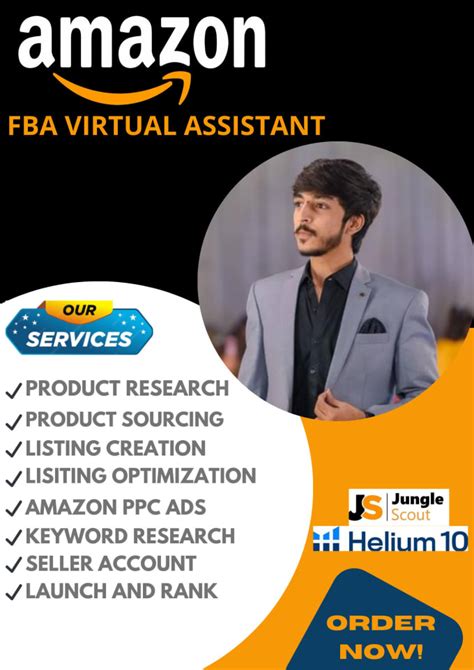 Be Your Amazon Fba Private Label Expert Virtual Assistant Va By Junaidsoomro01 Fiverr