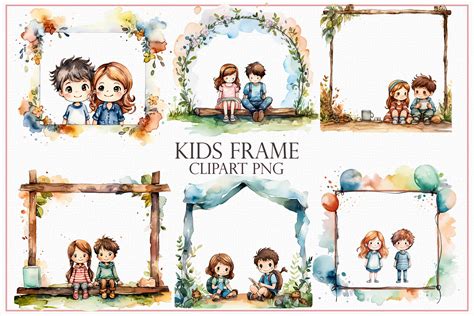 Kids Frame Clipart Graphic by Mehtap Aybastı · Creative Fabrica