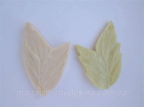 Купить Молд Лист пиона фигурный для фоамирана и глины флористический ...