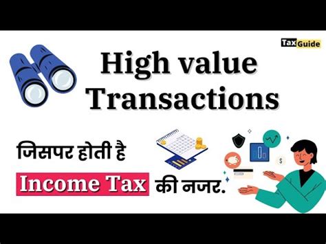 High Value Transactions In Income Tax Act High Value Transaction