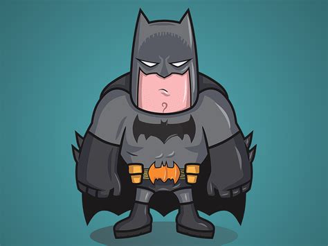 Batman Cartoon style by Samuel Gomes on Dribbble