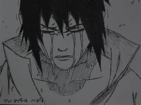 sasuke crying for itachi by mystgun971 on DeviantArt