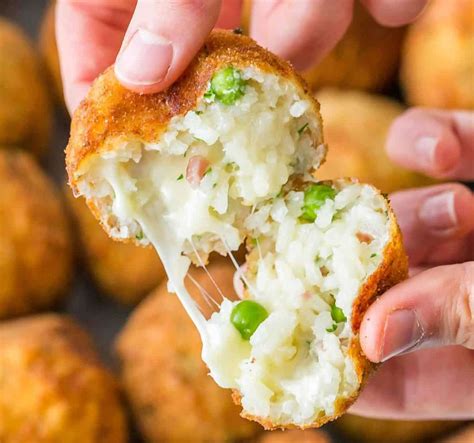 Receita Bolinho De Arroz Batata E Queijo