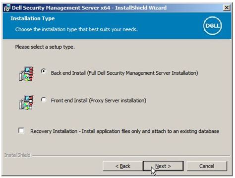 How To Install Dell Security Management Server Dell Us