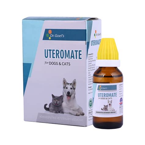 Buy Dr Goel S Uteromate Drops For Pets Homeopathic Remedy Treating