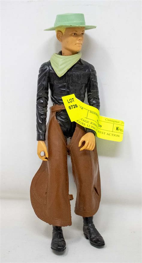 Vintage Johnny West Action Figure 12 Inch