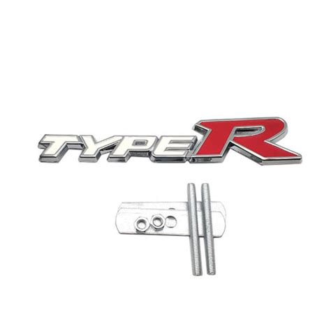 Upgrade 3D TYPER TYPE R Racing Emblem Badge Logo Decal Sticker Stickers