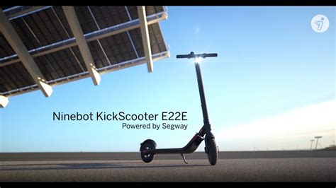 Ninebot KickScooter E22E - YouTube