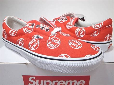 Yahoo Supreme X Vans Era Fuck Em Fe F Ck Cm Us