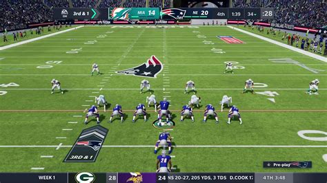 Madden Nfl 21 Ps5 Next Gen Update Week 1 New England Patriots Vs Miami