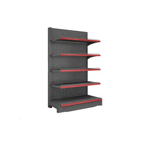 Supermarket Grocery Display Shelves Customized Multilevel Merchandise