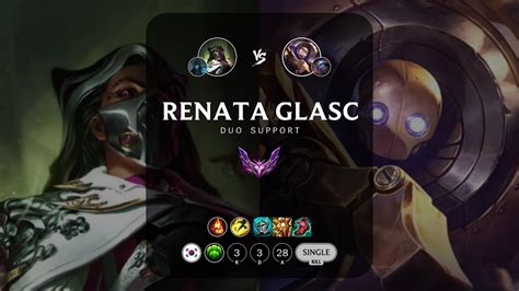 Renata Glasc Support Vs Blitzcrank KR Master Patch 14 8 YouTube