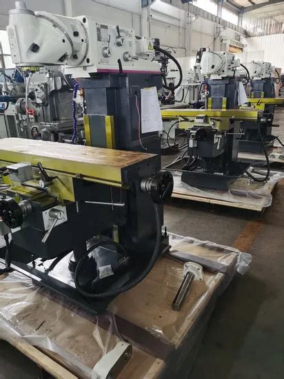 RAM Universal Horizontal Vertical Knee Type Swivel Milling Machine High