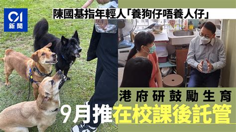 陳國基指年輕人「養狗仔唔養人仔」 9月推在校課後託管鼓勵生育 Lihkg 討論區