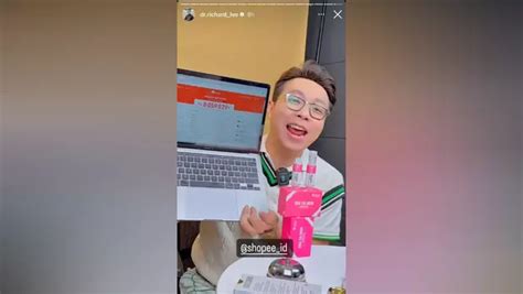 Dokter Richard Pecahkan Rekor Omzet Miliar Dalam Jam Di Shopee Live