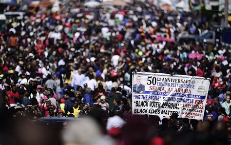 Selma, AL - Thousands March On Selma, Alabama Bridge To Mark 'Bloody ...