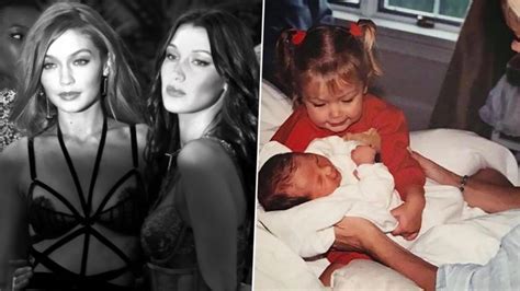 Bella Hadid Shares Childhood Pictures Of Gigi Hadid And Wishes The ...