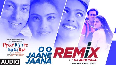 Audio O O Jane Jaana Official Remix DJ Abhi India Salman Khan