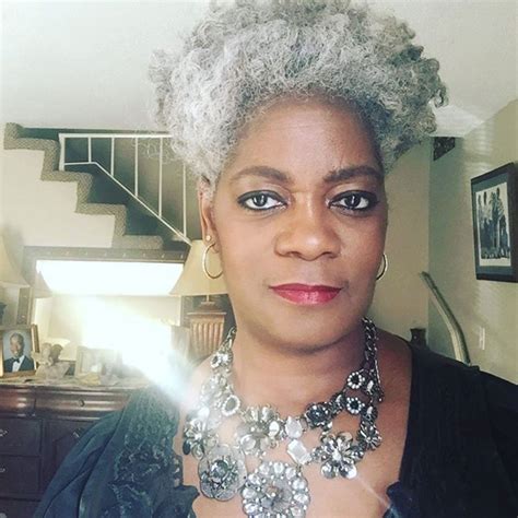 Beautiful Black Woman With Gray Hair [site Name] Essence