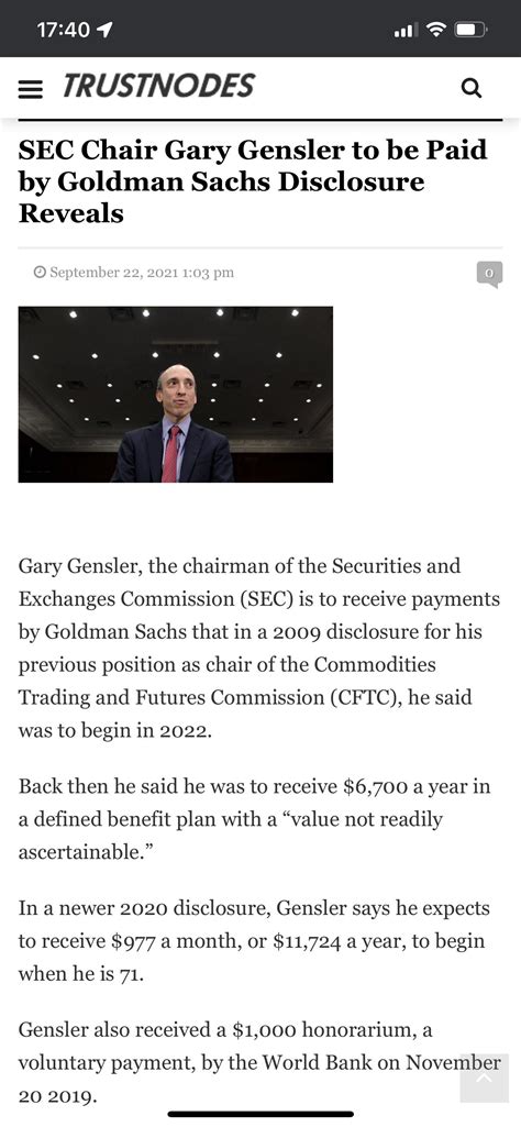 No wonder he’s doing nothing to protect retail investors! : r/Superstonk