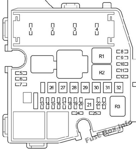 Fuse Box Diagram Toyota Ist Urban Cruiser 2008 2016