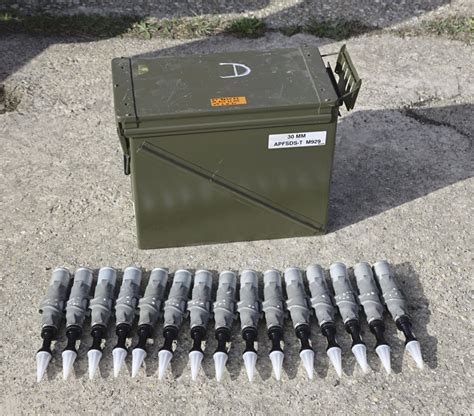 Mecars M929 Apfsds T Ammunition Undergoes Trials In Slovakia