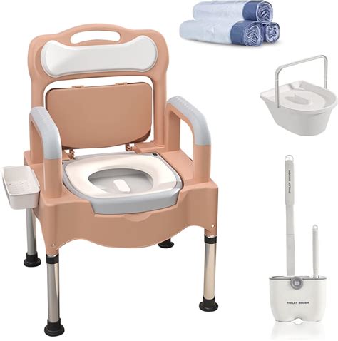 Amazon Portable Bedside Commode Toilet Chair For Elderly Adult