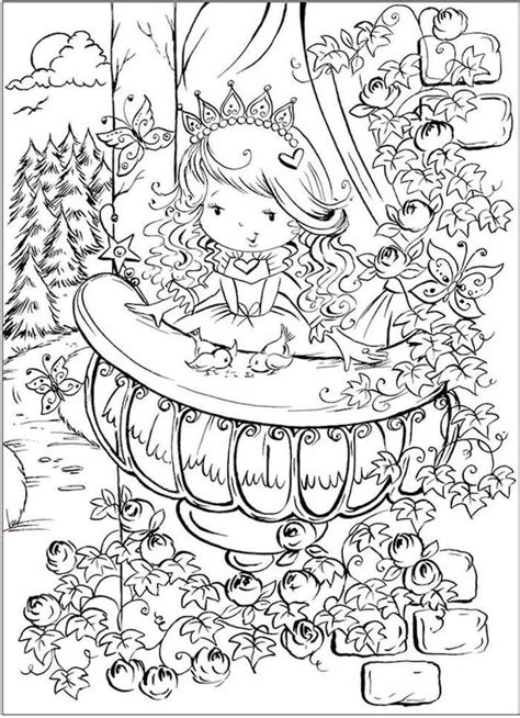 Printable Princess Coloring Pages PDF Coloringfolder