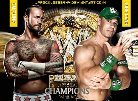 CM Punk vs John Cena NOC Wallpaper by JPReckless2444 on DeviantArt