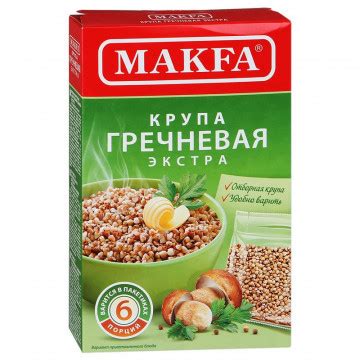 Купить крупа гречка макфа ядрица настоящая экстра, 400г по цене 247,20 ...