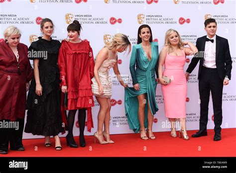 London Uk May 12 2019 Derry Girls Cast Siobhan Mcsweeney Louisa