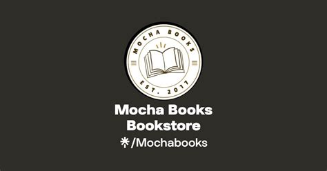 Mocha Books Bookstore Instagram Facebook TikTok Linktree