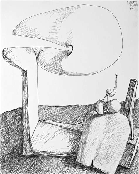 Negative Space Drawing Still Life