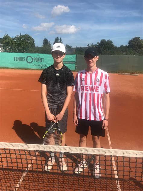 Clubmeisterschaften Junioren Einzel Tennisclub Schleiden Gem Nd