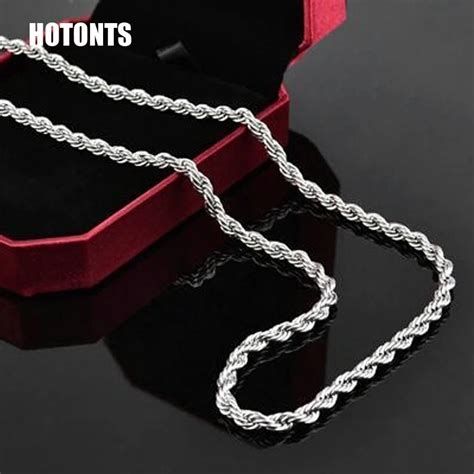 N Hombres Mujeres Twisted Collares De Cadena Al Por Mayor