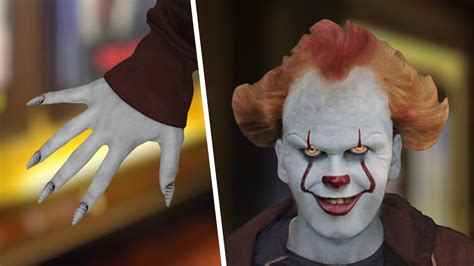 Pennywise It 2019 Transformation Man Turns Into Pennywise Youtube