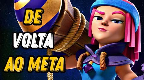 ESSE DECK DE CORREDOR ESTÁ DOMINANDO O META Clash Royale YouTube